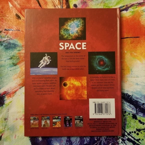 Set of 2 Books: Q & A, Planet Earth & Space Educational Learning Books NWT - Picture 7 of 9